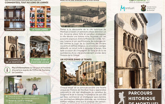 Parcours historique de Montluel