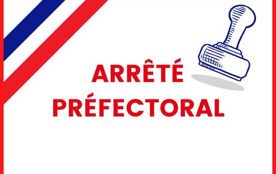Arrêté préfectoral - Débits de boissons